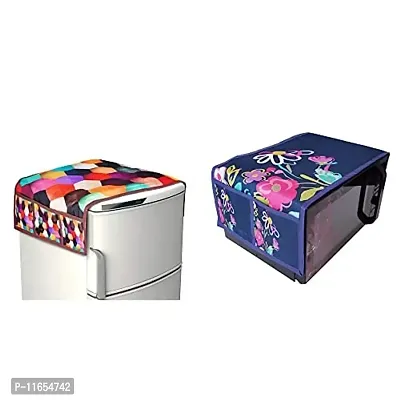 Buy MW PRINTS Waterproof/Dustproof Microwave Oven Top Cover With 4 Utility  Pockets Free Size (37 cm X 91 cm) Online In India At Discounted Prices