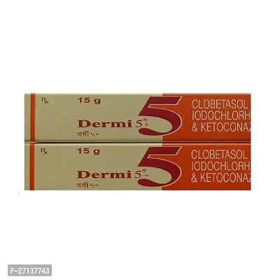 Dermi+5 Face Cream- 15 G Each, Pack Of 2