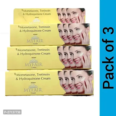 Myfair Face Skin Cream- 20 G Each, Pack Of 3-thumb0