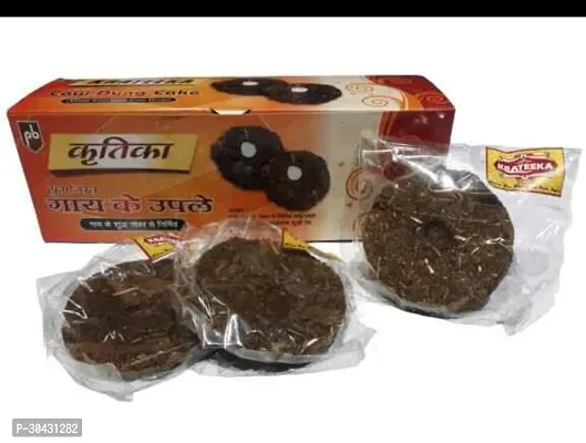 Classic Perfumed Cow Dung Cake 12 Pieces-thumb0