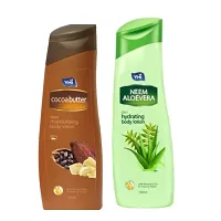 Yhi Neem Aloevera Body Lotion And Yhi Cocoa Butter Body Lotion Combo-thumb1