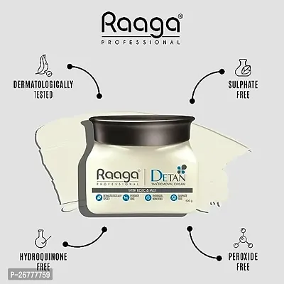 Raaga Professional De-Tan Tan removal Cream Kojic  Milk, 500 GM-thumb2