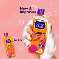 Clean  Clear Foaming Face wash  150 ml +Foundation, ( combo)-thumb1