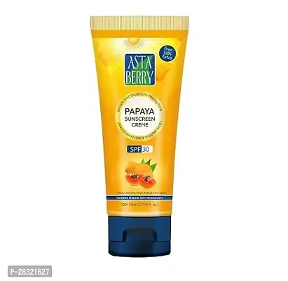 Natural Papaya Sunscreen Cregrave;me SPF 30 100ml-thumb0