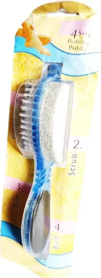 3 in 1 Foot Care Cleanse Pedicure Brush Scrubber-thumb0