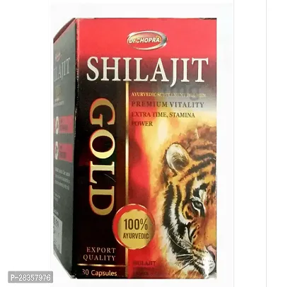 Dabur Shilajit Gold - 30 Capsules pack of 1-thumb0