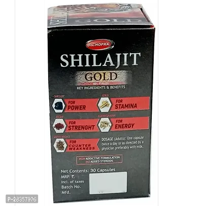 Dabur Shilajit Gold - 30 Capsules pack of 1-thumb3