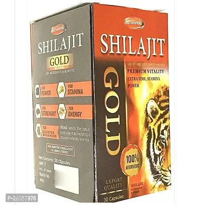 Dabur Shilajit Gold - 30 Capsules pack of 1-thumb2