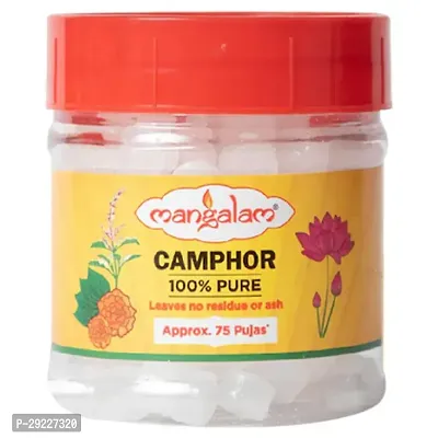 Mangalam Camphor Tablet 50g Jar - Pack of 1(75 Pcs)