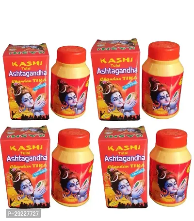 Kashi Tulsi Ashtagandha Chandan Tilak Powder (125gm)  Pack of 04