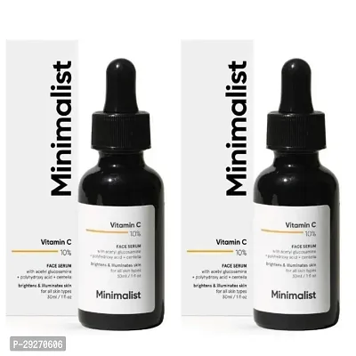 Minimalist 10% Vitamin C Face Serum - 30 ml-thumb0