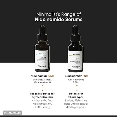 Minimalist 10% Niacinamide Face Serum for Acne Marks - 30 ml - Pack of 2-thumb2