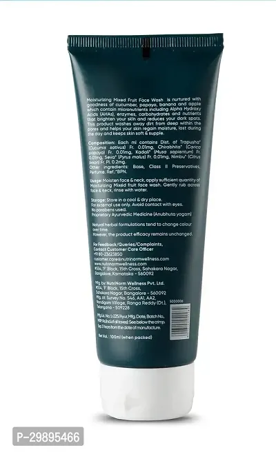 Nutrinorm Mixed Fruit Face Wash 100ml-thumb2