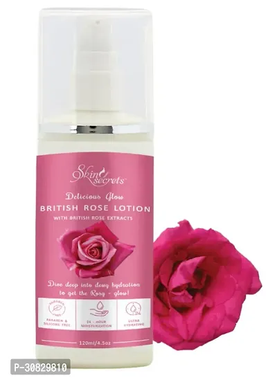 British Rose Lotion 120ml Pack of 01-thumb0