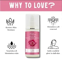 British Rose Lotion for Nourished  Non-Sticky Glowy Skin 120ml-thumb2