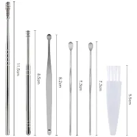 Ear Wax Remover Clean Tools, Stainless Steel Ear Pick Curette Cleaner Tool Pack of 01-thumb3