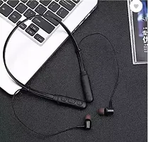 Modern Wireless Bluetooth Neckband Headphones with Mic-thumb2