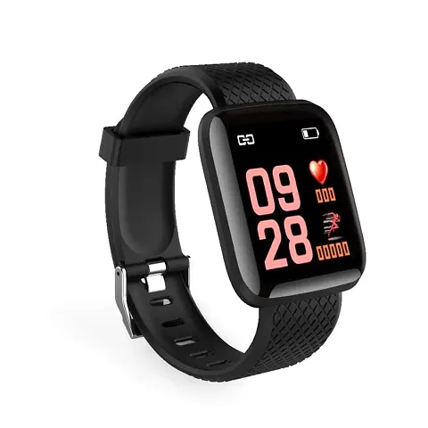 Black Band Smart Watches