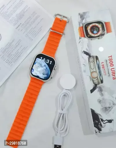 T800 Ultra smartwatch with 1.9 inches LED Display (Orange)A5-thumb4