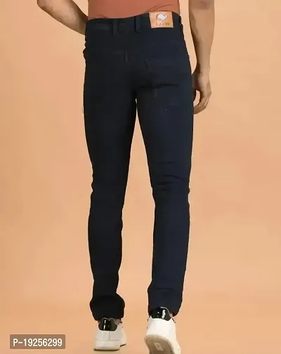 Lycra Black Jeans-thumb3