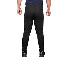 Classic Rayon Solid Track Pants for Men-thumb1