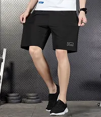 Men's Lycra Full Elastic Sport Wear Stretchable Short Combo Pack of 2-thumb3