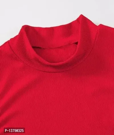 Classic Cotton Solid Tops for Womens-thumb4