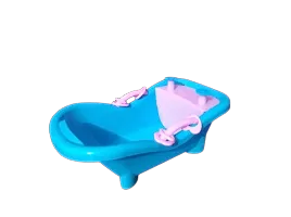 Blue Color Bathtub for Laddu Gopal ji Size 0 - 3 | Swimming pool for Laddu Gopal-thumb2