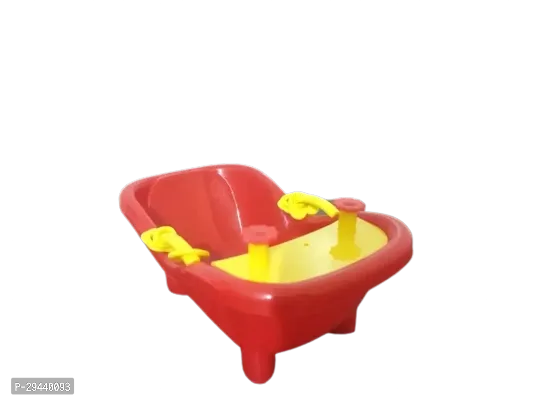 Red Color Bathtub for Laddu Gopal Size 0-3 | Swimming pool for Bal Gopal-thumb2