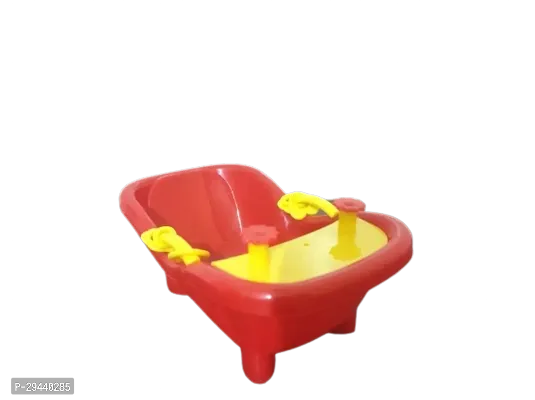 Red Color Bathtub for Laddu Gopal Size 4-6 | Swimming Pool for Bal Gopal-thumb2