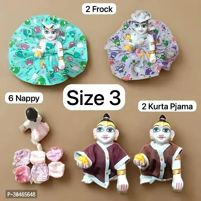 Laddu Gopal Night Dress  Pack Of 10