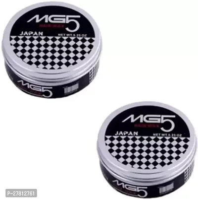 PRASADHKAM MG5 Hair Styling Wax, Hair Gel, Hair Styling Cream, MG5 Hair Wax (Pack Of 2)-thumb0