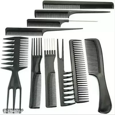 Professional Hair Styling Comb For Women And Men (Combo Set 10)-thumb2