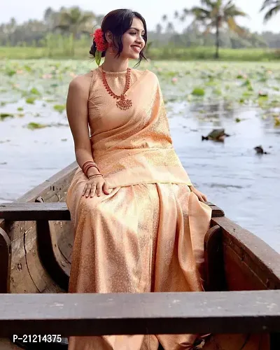 Elegant  Art Silk Saree without Blouse piece For Women-thumb2