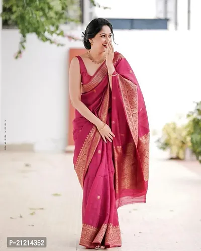 Elegant  Art Silk Saree without Blouse piece For Women-thumb0