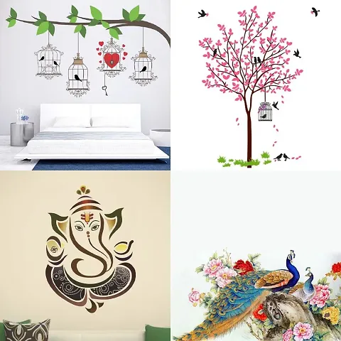 Pack Of Four Wall Sticker For Home