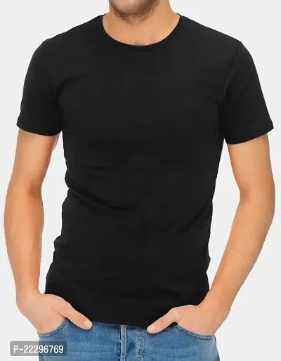 Classic T-shirt  Cotton  Round Neck Tees For Men