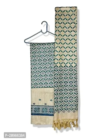 Stylish Fancy Designer Cotton Unstitched Dress Material Top With Bottom And Dupatta Set For Women