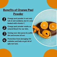 AmazerCare Orange Peel Powder for Face, Body and Hair (175 gm) 100% Natural, Anti-Bacterial and Skin Saver, Vitamin C Face Pack-thumb2