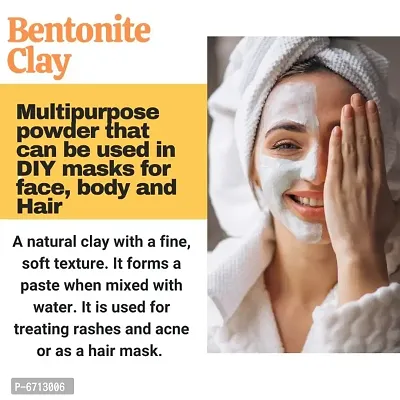 AmazerCare Bent 100% Natural Face Pack | Bentonite Powder-thumb2