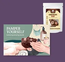 AmazerCare Chocolate Clay Powder (Natural Kaolin Clay of Chocolate Color) for Face, Body  Hair (225gm, 1 Zipper Pouch)-thumb2