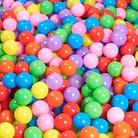 MINITOES 24PCS Baby Premium Multicolour Balls for Kids Pool Pit/Ocean Ball Without Sharp Edges Soft Balls for Toddler Play Tents  Tunnels Indoor  Outdoor Bath Toy-thumb2