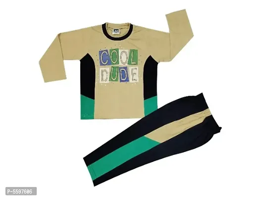 Stylish Full Sleevs Clothing Set For Kids-thumb0