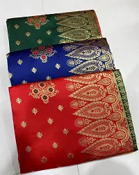 Beautiful Cotton Silk Saree with Blouse piece-thumb1