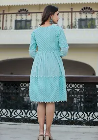 Trendy  Beautiful Rayon Western Dress-thumb4