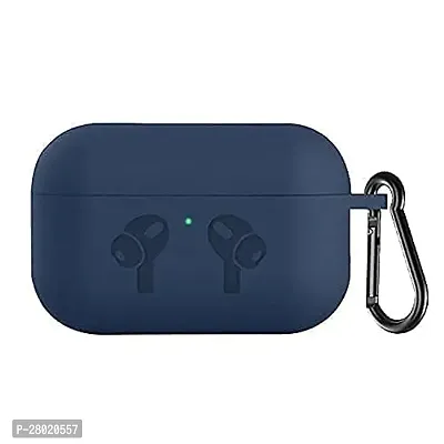 Airbuds Pro 2 Case Cover Portable Silicone Skin Cover Compatible Airbuds PRO 2 - Blue(ONLY CASE Cover)-thumb0