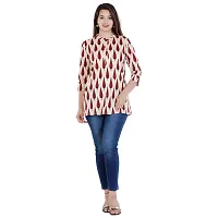 SIDDHANAM Trendy Pure Cotton Printed Casual wear top-thumb2