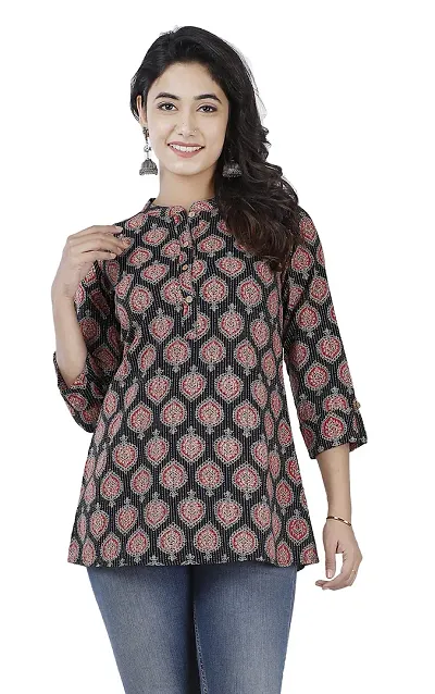 SIDDHANAM Trendy Katha Casual wear top