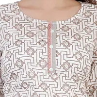 SIDDHANAM Multicoloured Printed 100% Pure Cotton top-thumb4