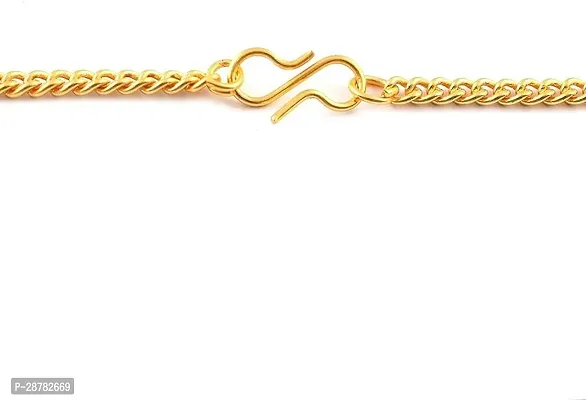 Designer Gold Plated 3 Layered  Necklace Chain For Girls And Women's-thumb3